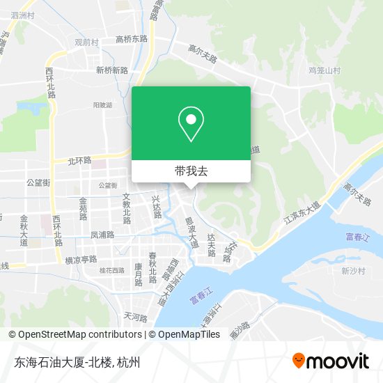 东海石油大厦-北楼地图