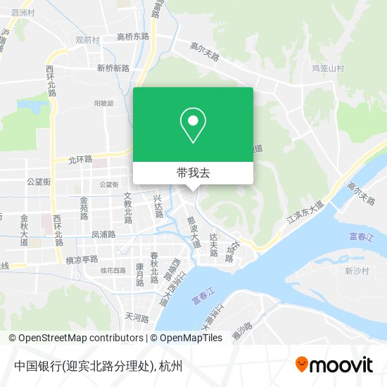 中国银行(迎宾北路分理处)地图