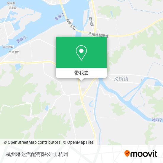 杭州琳达汽配有限公司地图