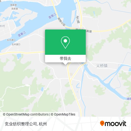 竞业纺织整理公司地图