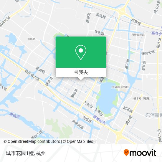 城市花园1幢地图
