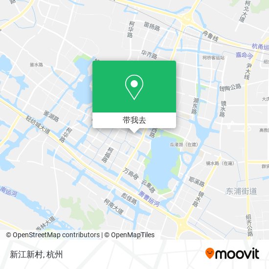 新江新村地图