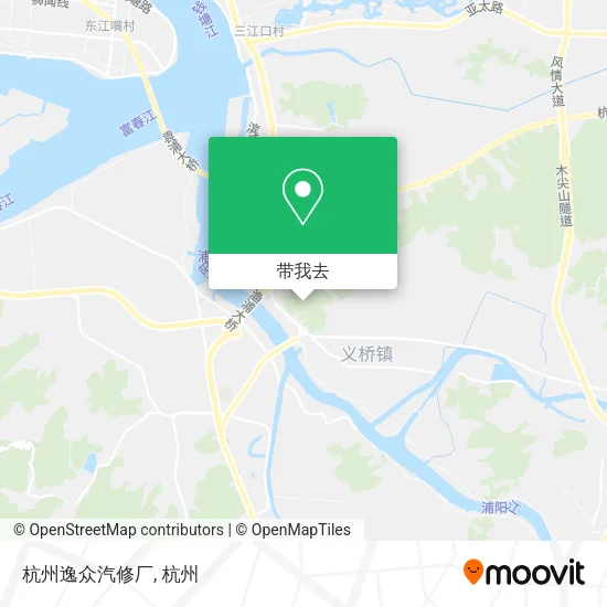 杭州逸众汽修厂地图