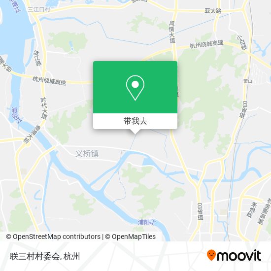 联三村村委会地图
