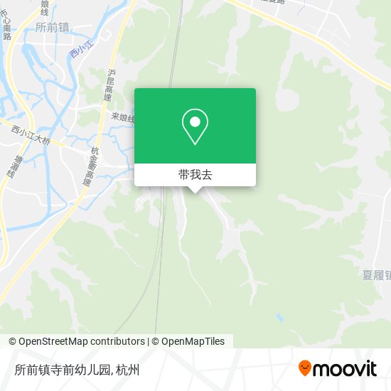 所前镇寺前幼儿园地图