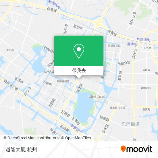 越隆大厦地图