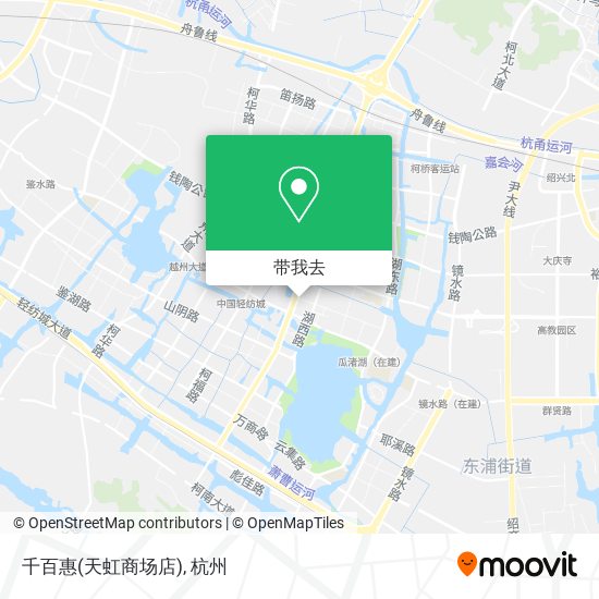 千百惠(天虹商场店)地图