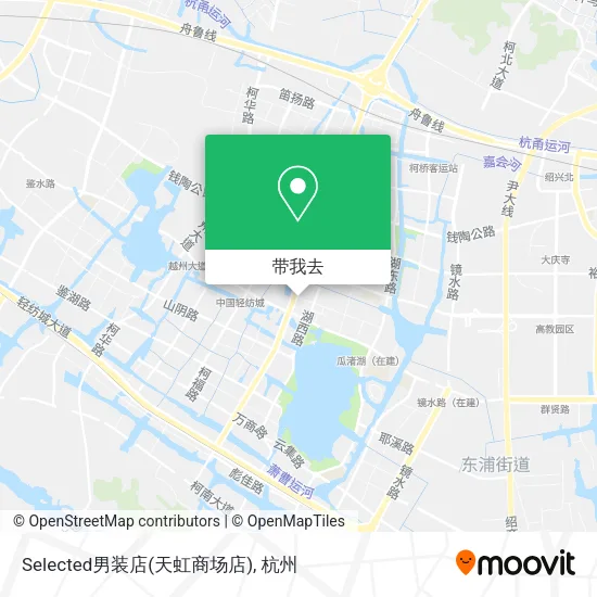 Selected男装店(天虹商场店)地图