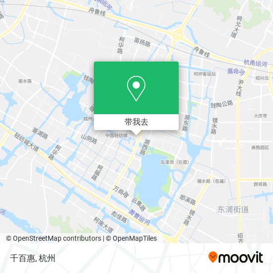 千百惠地图