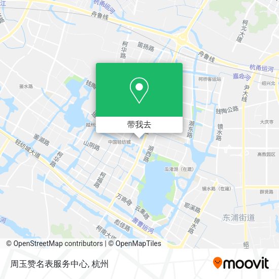 周玉赞名表服务中心地图
