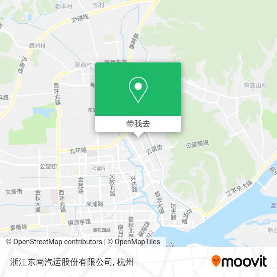 浙江东南汽运股份有限公司地图