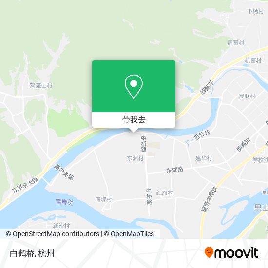 白鹤桥地图