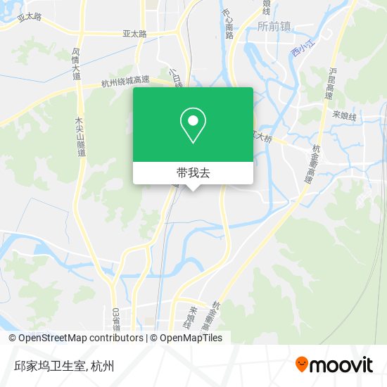 邱家坞卫生室地图