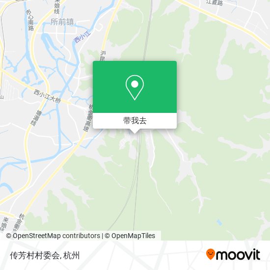 传芳村村委会地图