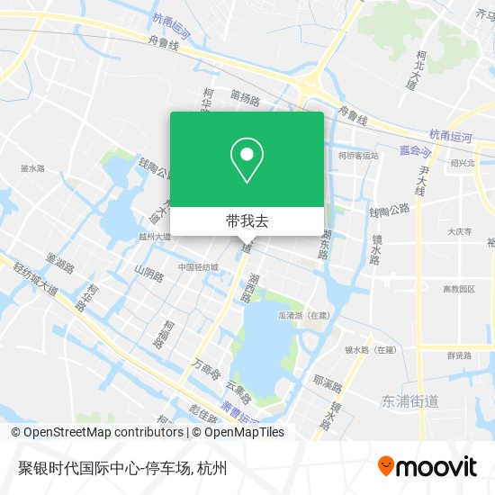 聚银时代国际中心-停车场地图