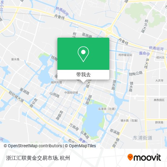 浙江汇联黄金交易市场地图