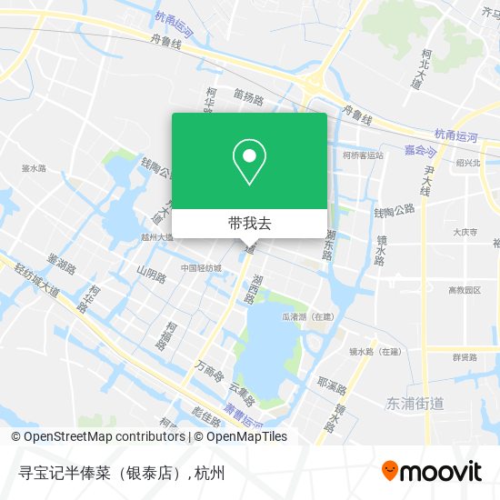 寻宝记半俸菜（银泰店）地图