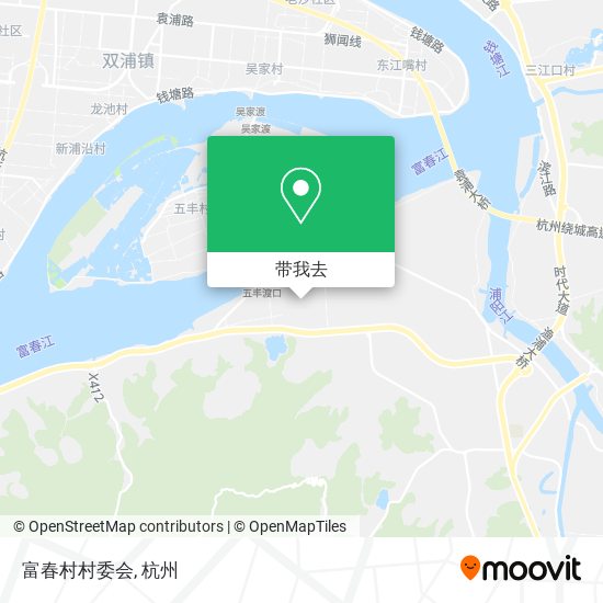 富春村村委会地图