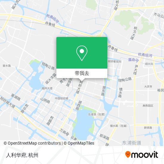 人利华府地图