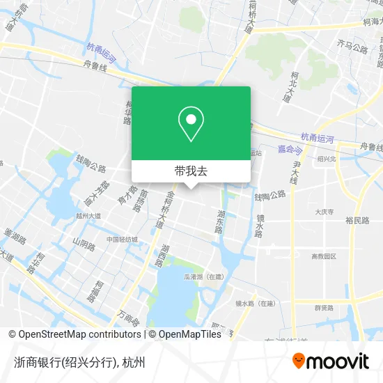 浙商银行(绍兴分行)地图