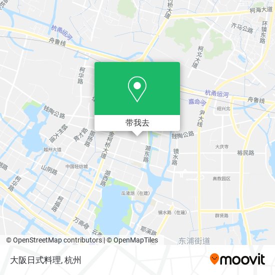 大阪日式料理地图