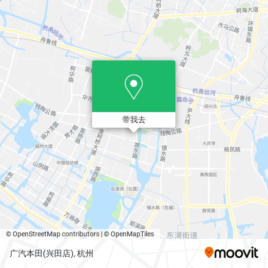 广汽本田(兴田店)地图