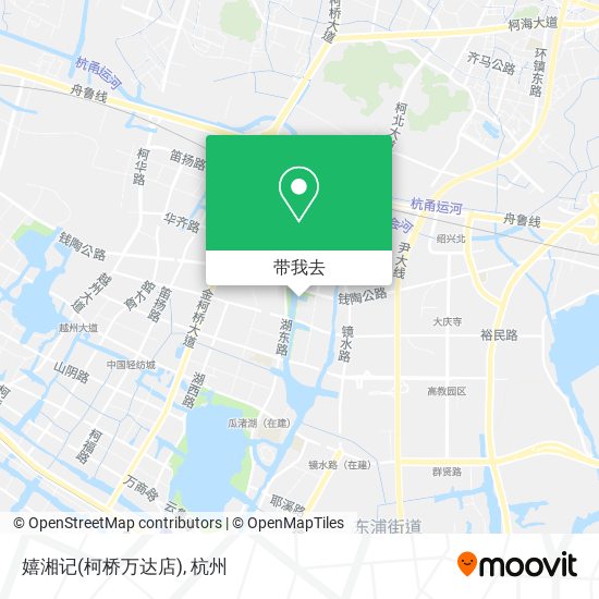 嬉湘记(柯桥万达店)地图