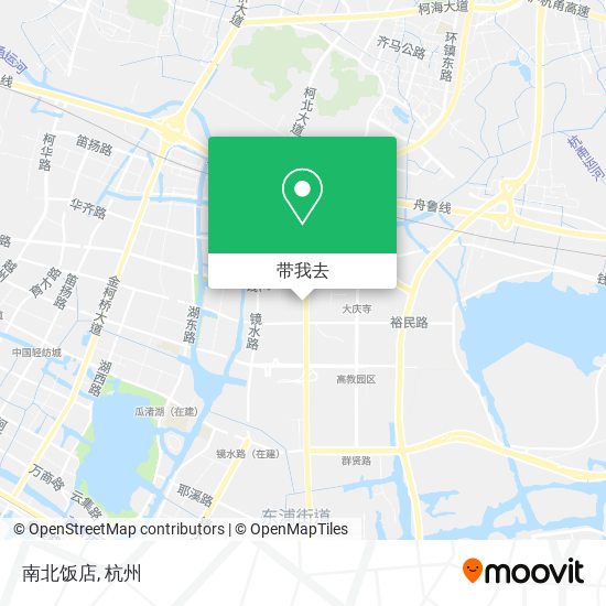 南北饭店地图