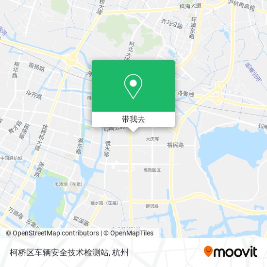 柯桥区车辆安全技术检测站地图