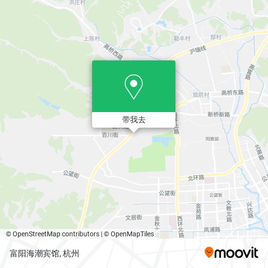 富阳海潮宾馆地图