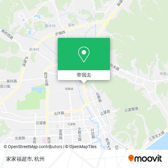 家家福超市地图