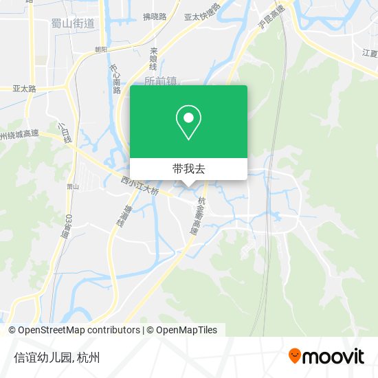 信谊幼儿园地图