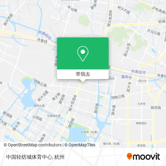 中国轻纺城体育中心地图