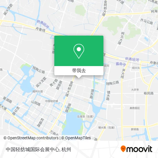 中国轻纺城国际会展中心地图