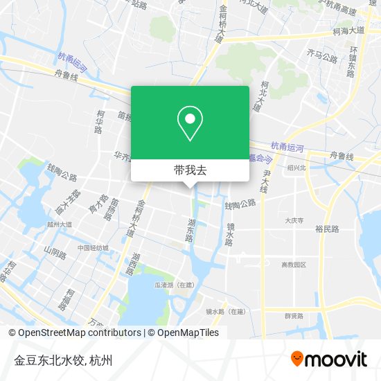 金豆东北水饺地图
