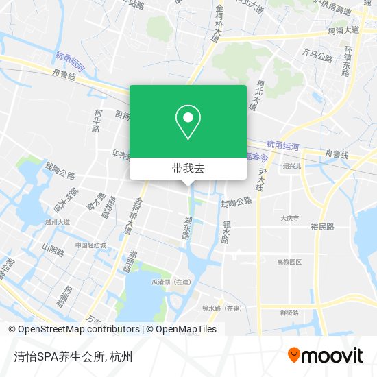 清怡SPA养生会所地图