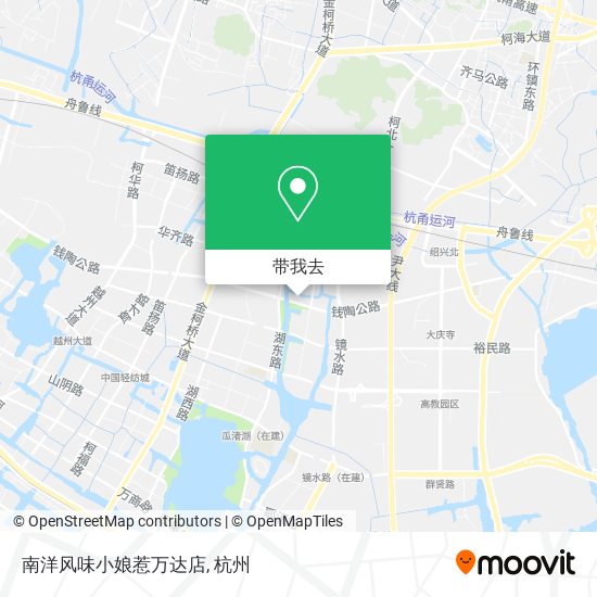 南洋风味小娘惹万达店地图