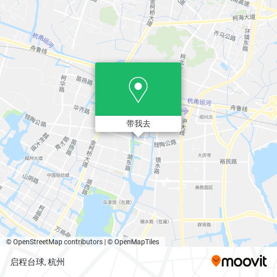 启程台球地图