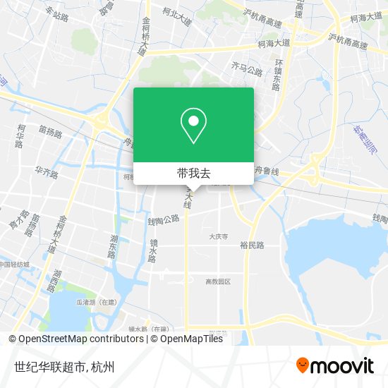 世纪华联超市地图