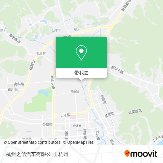 杭州之信汽车有限公司地图