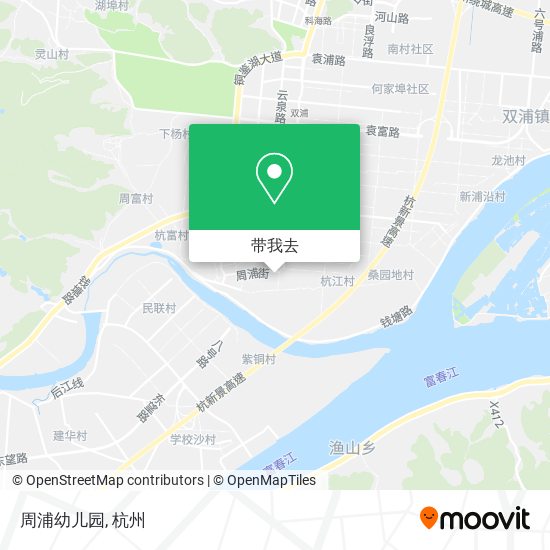 周浦幼儿园地图