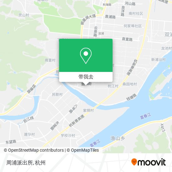 周浦派出所地图