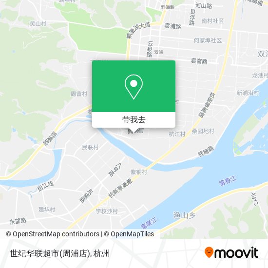 世纪华联超市(周浦店)地图