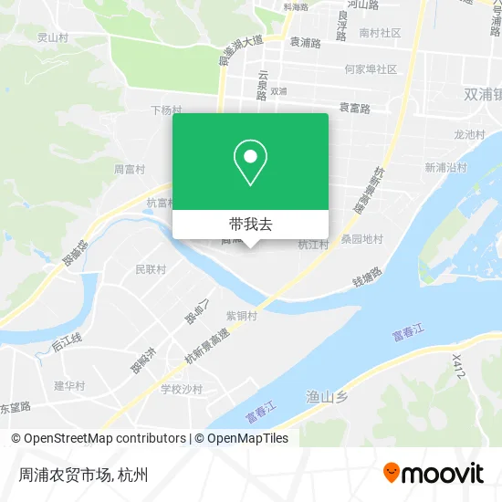 周浦农贸市场地图