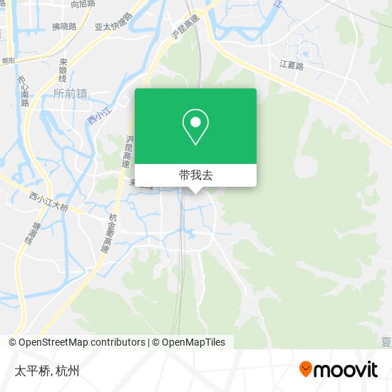 太平桥地图