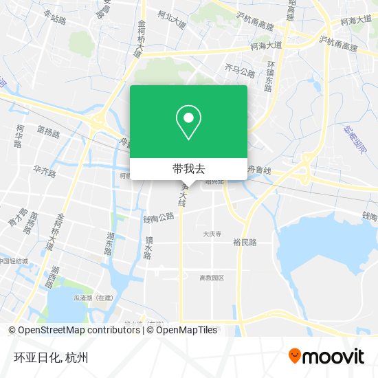 环亚日化地图