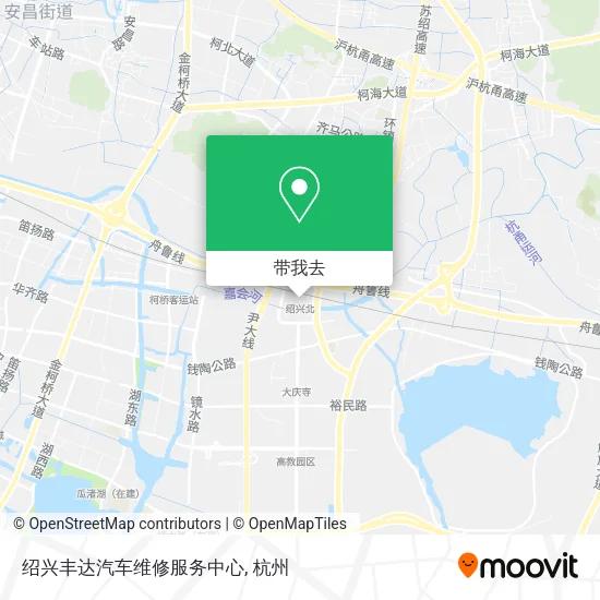 绍兴丰达汽车维修服务中心地图