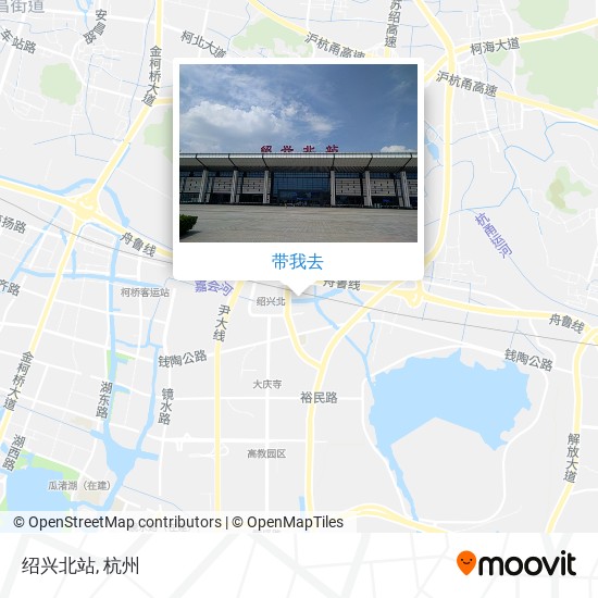 绍兴北站地图