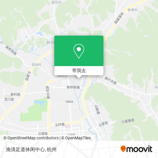 渔清足道休闲中心地图