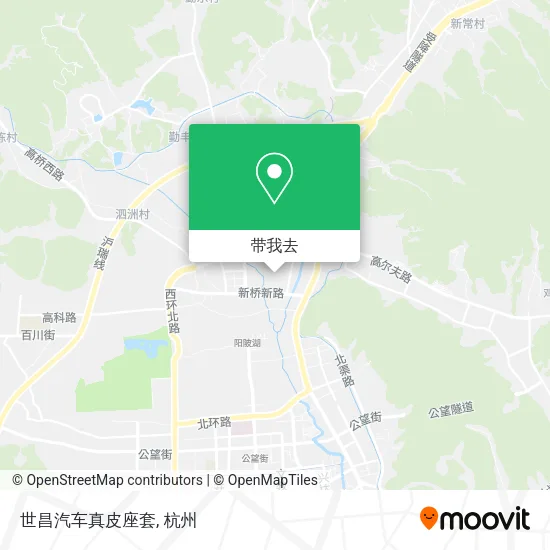 世昌汽车真皮座套地图